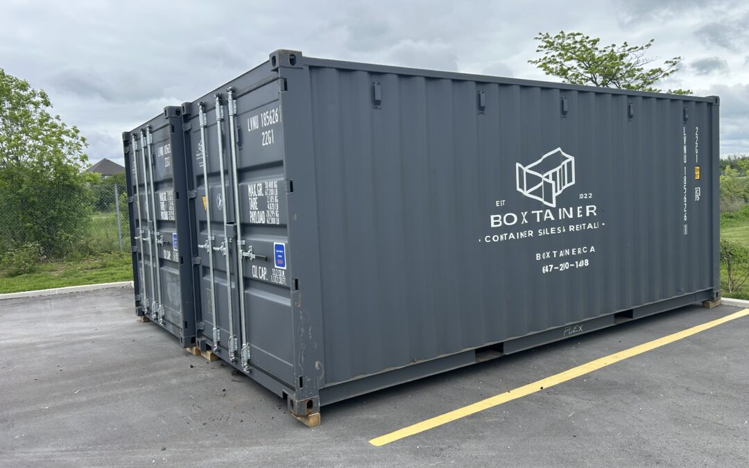 Are New One Trip Shipping Containers Worth It for Long-Term Business Storage?